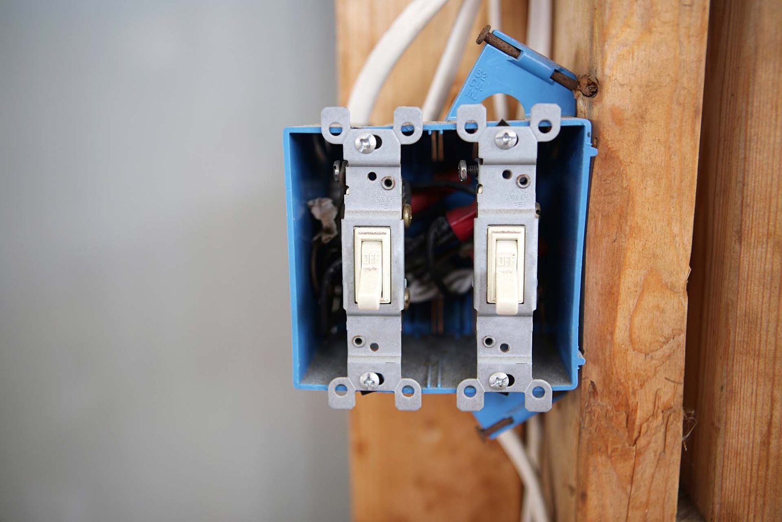 Electrical rough-in during new construction
